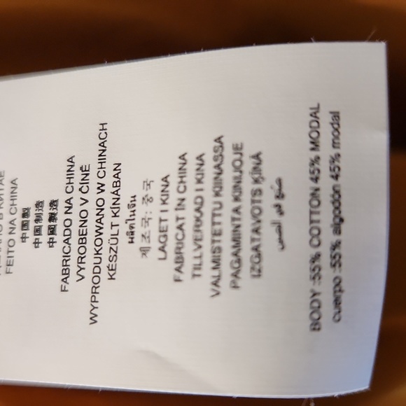 NWT, Michael Kors, Women's Top, Size XL, Mustard Color - Picture 11 of 11